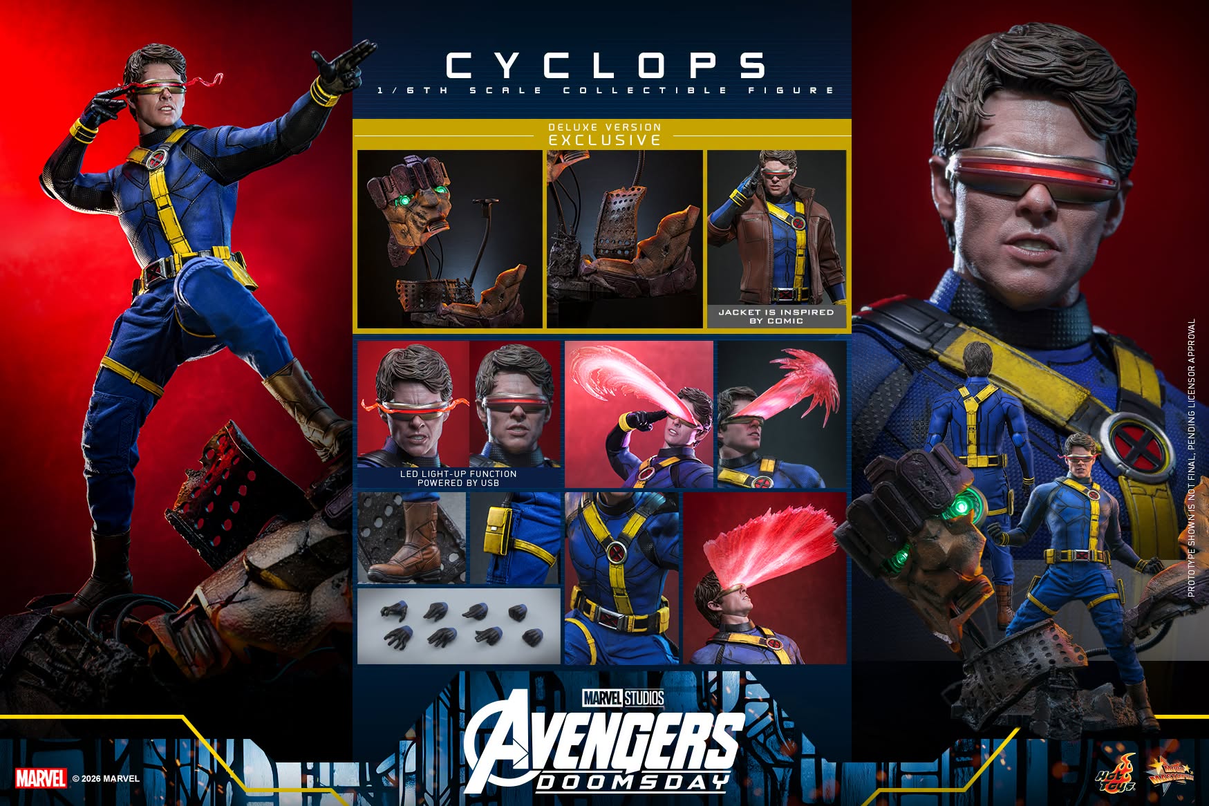Hot-Toys-Cyclops-deluxe-Avengers-Doomsday-Preventa-Comprar-Mexico-2