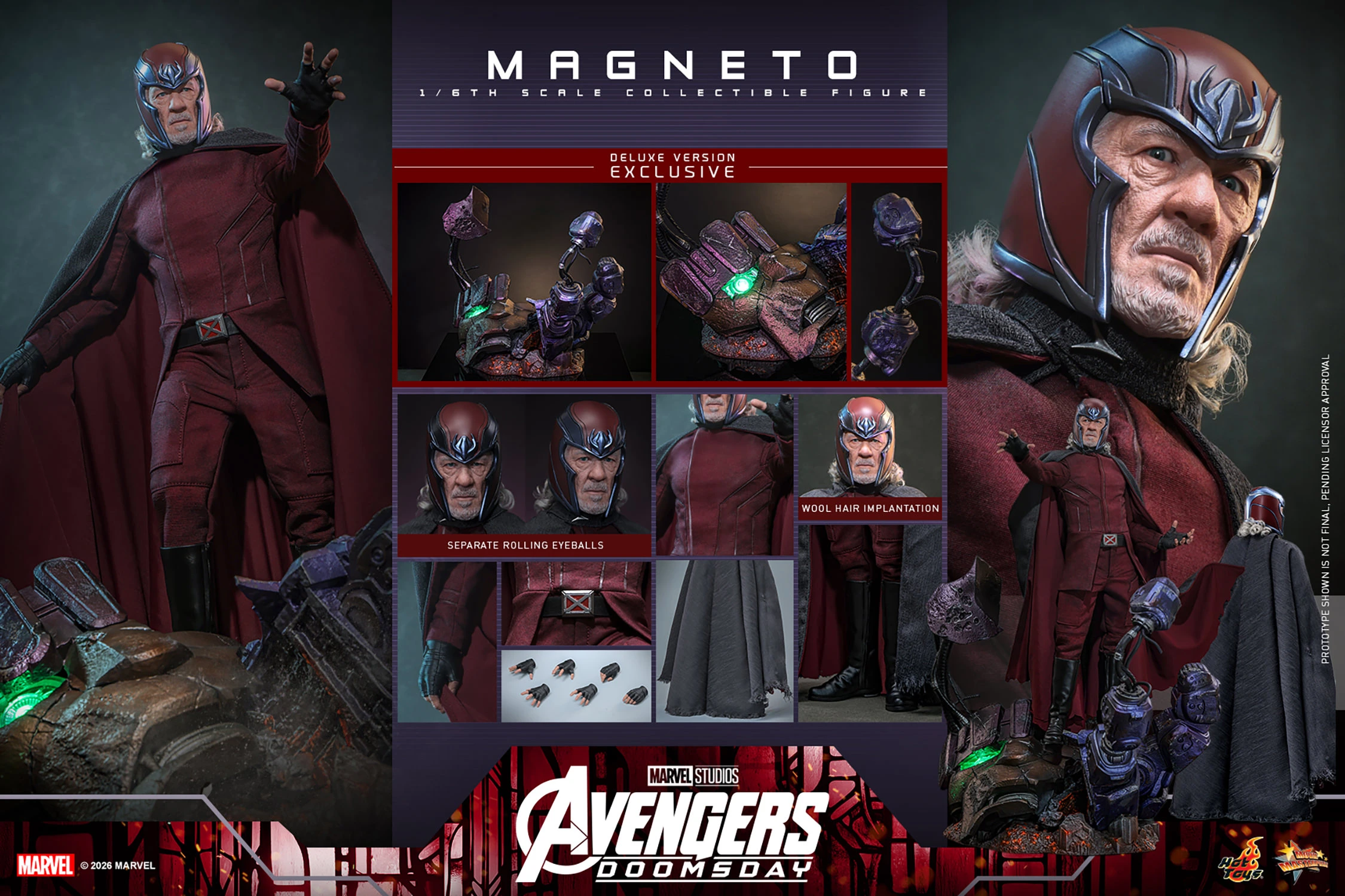 Hot-Toys-Magneto-deluxe-Avengers-Doomsday-Preventa-Comprar-Mexico-1